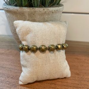 Waxing poetic bracelet